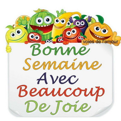 bonne semaine